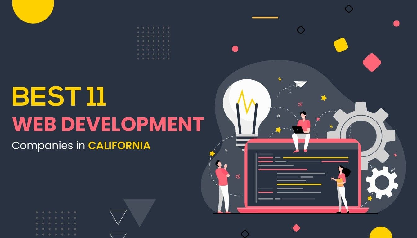 Top 11 California website development companies blog banner